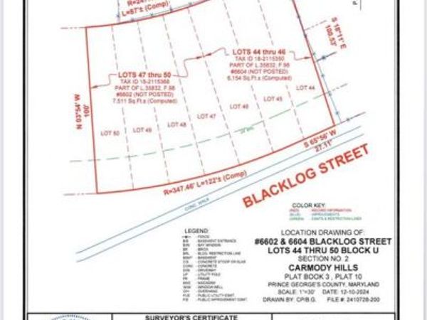 6604 BLACKLOG STREET , CAPITOL HEIGHTS, MD 20743