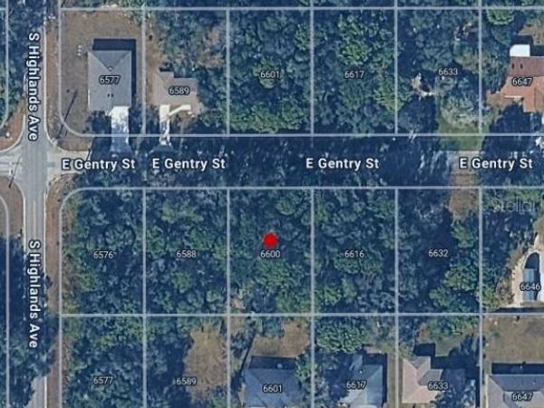 6600 E GENTRY STREET , INVERNESS, FL 34452