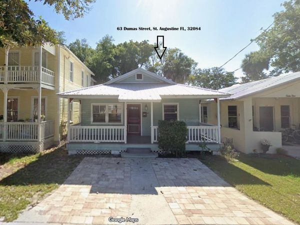 63 Dumas St, St Augustine, FL 32084