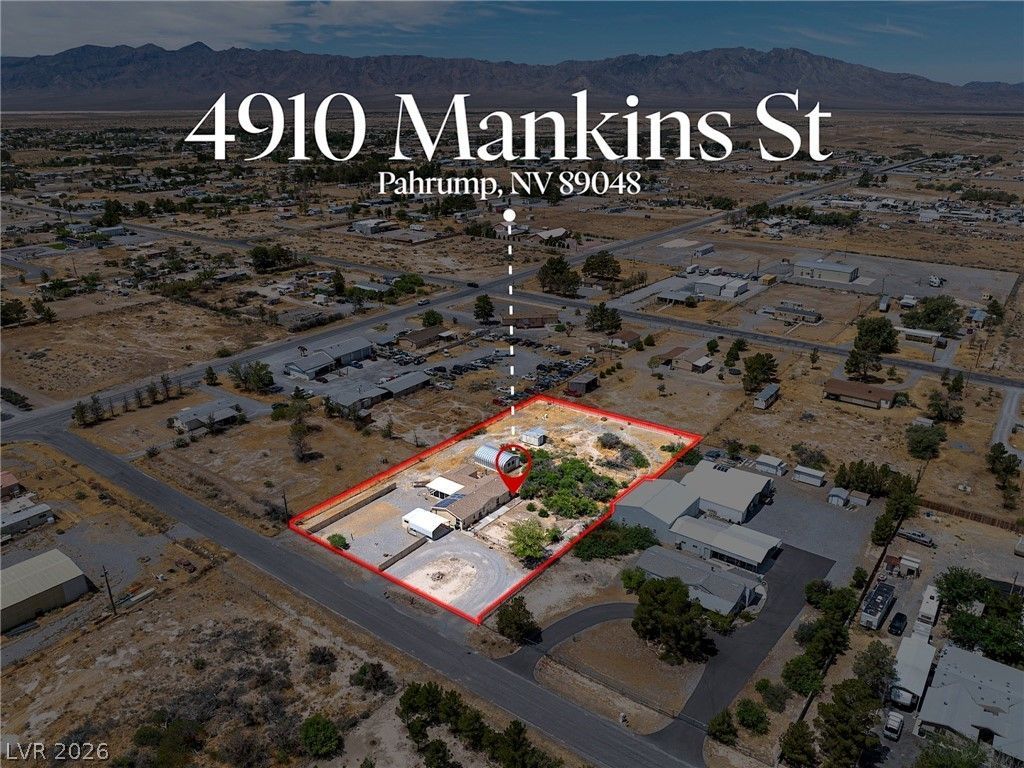 4910 Mankins Street , Pahrump, NV 89048