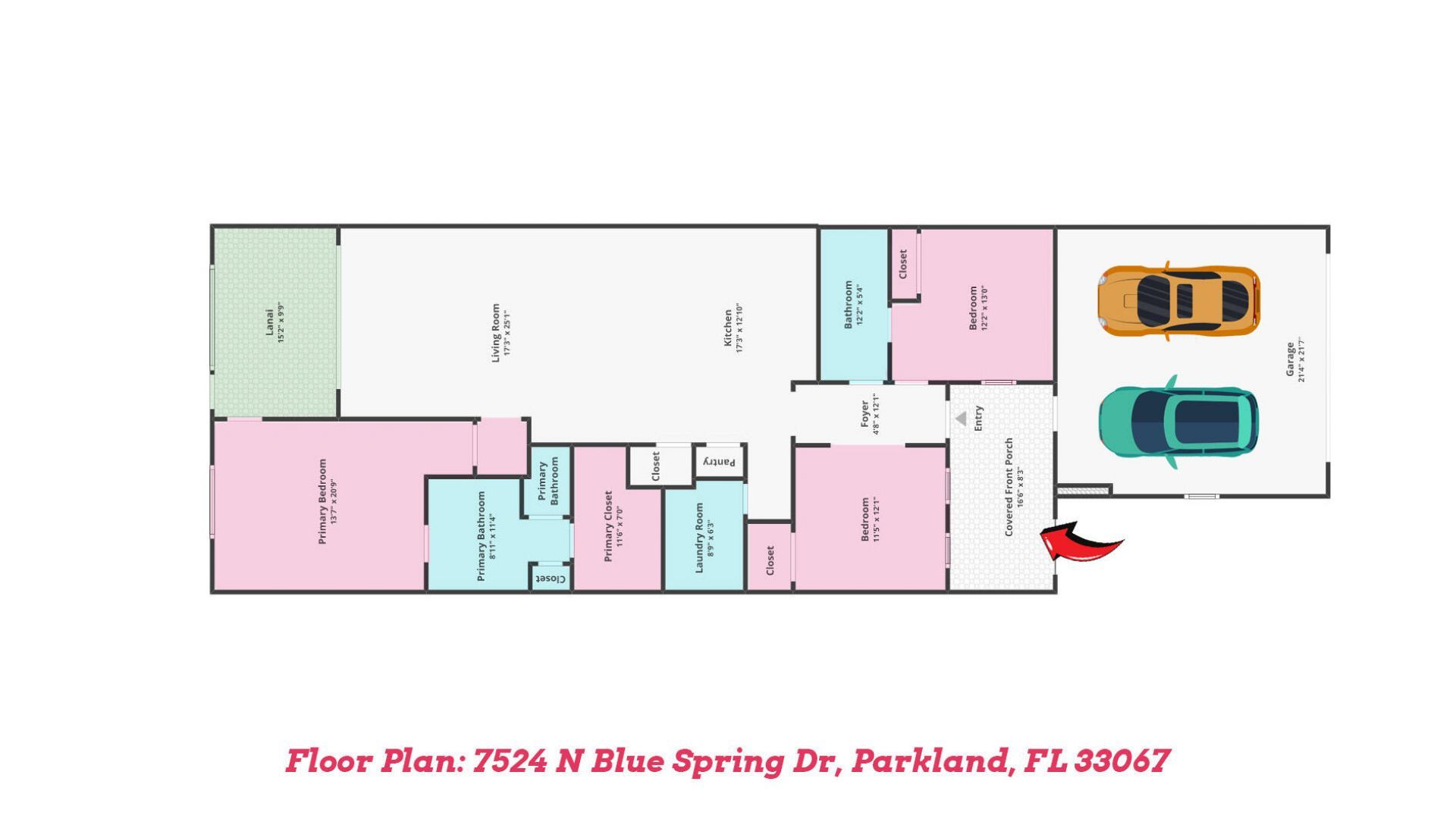 7524 N Blue Spring Drive, Parkland, FL 33067 Photo
