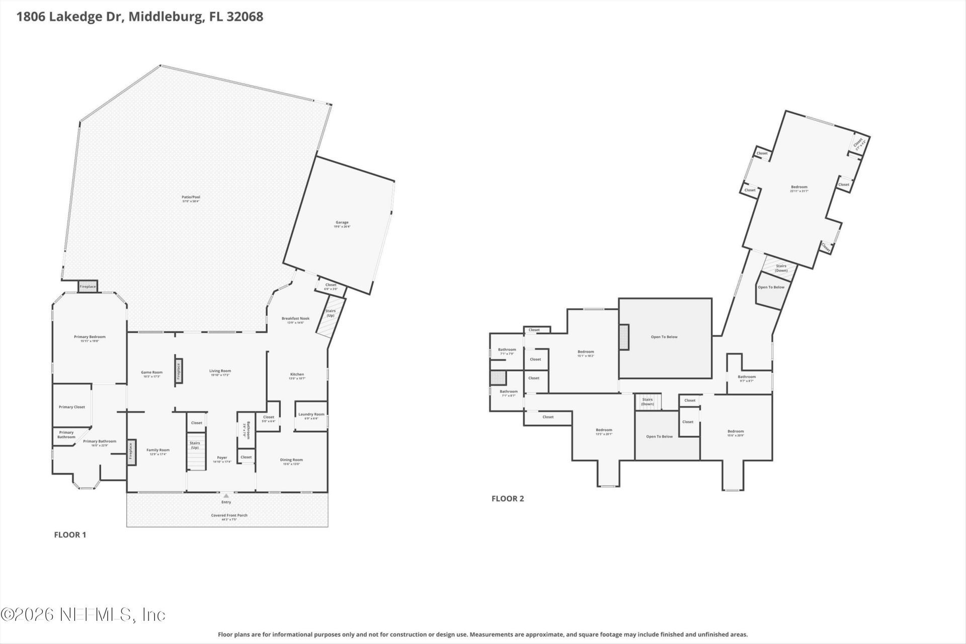 1806 Lakedge Drive, Middleburg, FL 32068 Photo