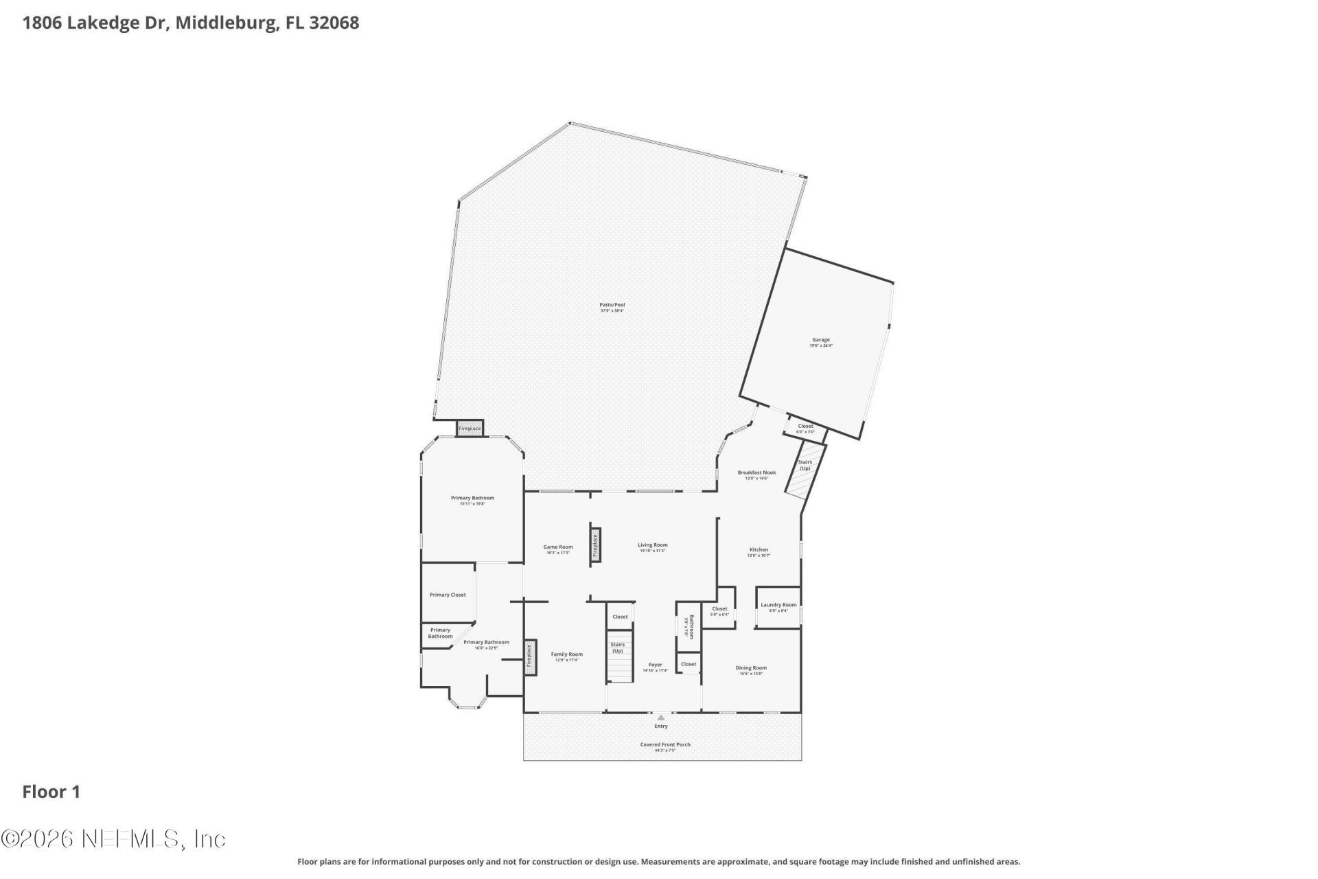 1806 Lakedge Drive, Middleburg, FL 32068 Photo