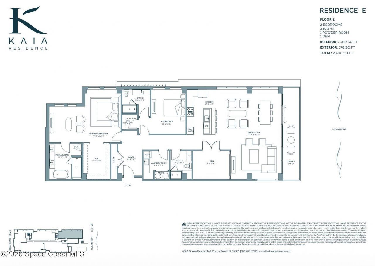4620 Ocean Beach Boulevard, Unit 204, Cocoa Beach, FL 32931 Photo
