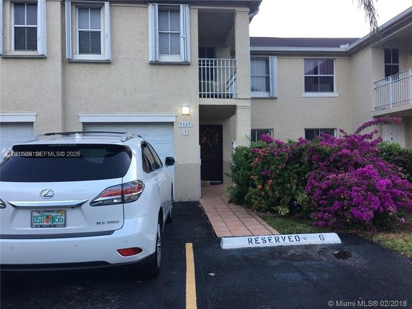 9167 Fontainebleau Blvd , Unit 3, Miami, FL 33172