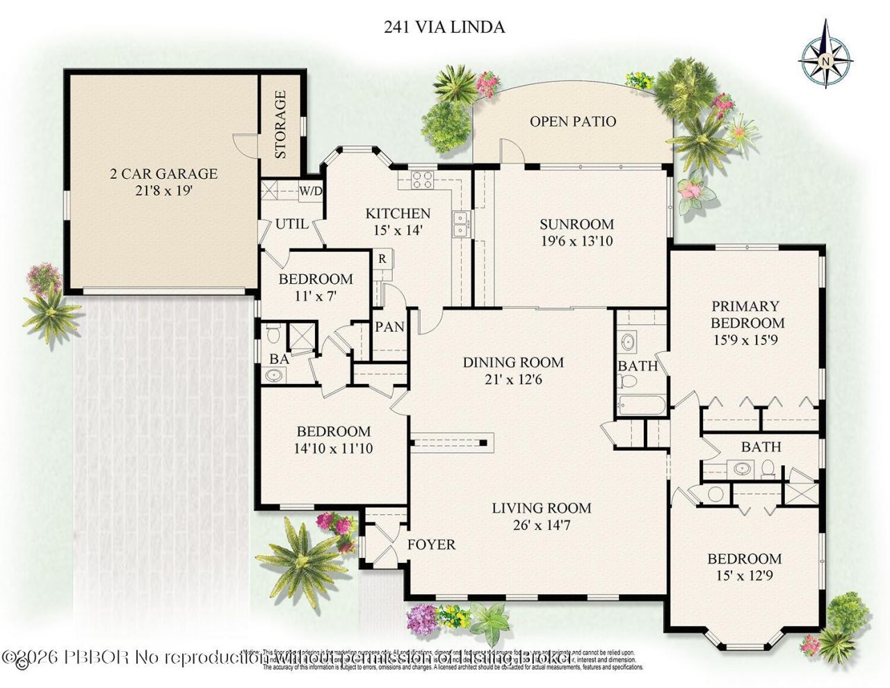 241 Via Linda, Palm Beach, FL 33480 Photo