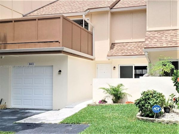 843 NW 81st Ave , Unit 7, Plantation, FL 33324