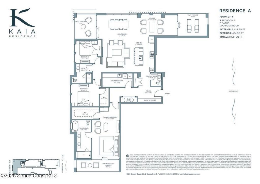 4620 Ocean Beach Boulevard, Unit 401, Cocoa Beach, FL 32931 Photo