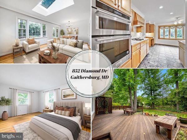 852 DIAMOND DRIVE, GAITHERSBURG, MD 20878