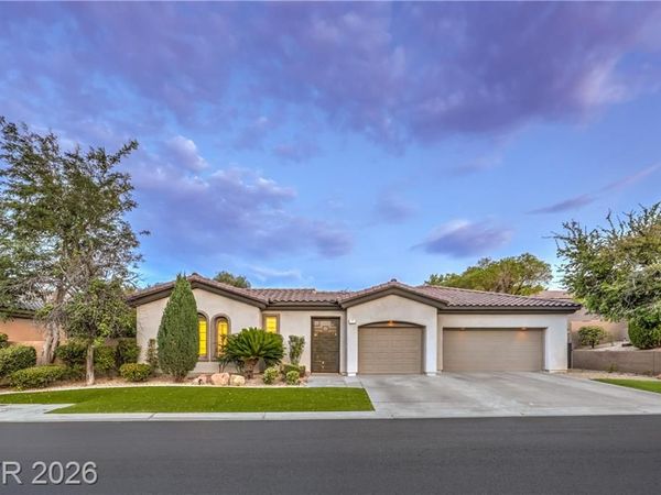 7 Canoa Hills Drive, Henderson, NV 89052