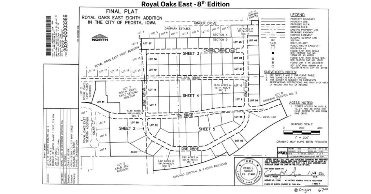 Lot 41 Cashel Drive, Peosta, IA 52068 Main Photo