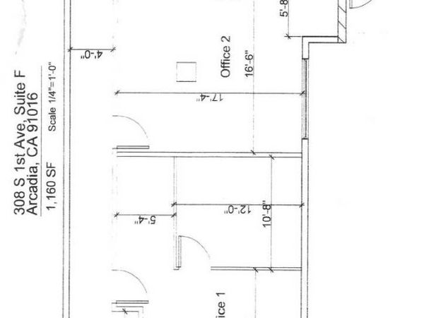 308 S First, Unit F, Arcadia, CA 91006