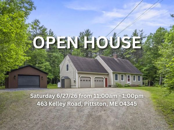 463 Kelley Road, Pittston, ME 04345