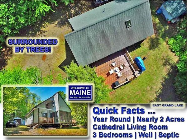 323 Sandy Beach Road , Danforth, ME 04424