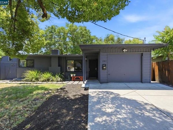 2082 Overhill Rd , Concord, CA 94520