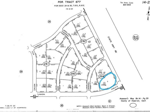 1991 Service , Thermal, CA 92274