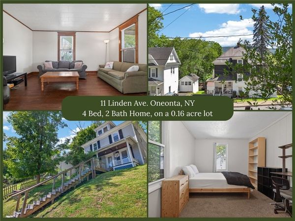 11 Linden Avenue , Oneonta, NY 13820