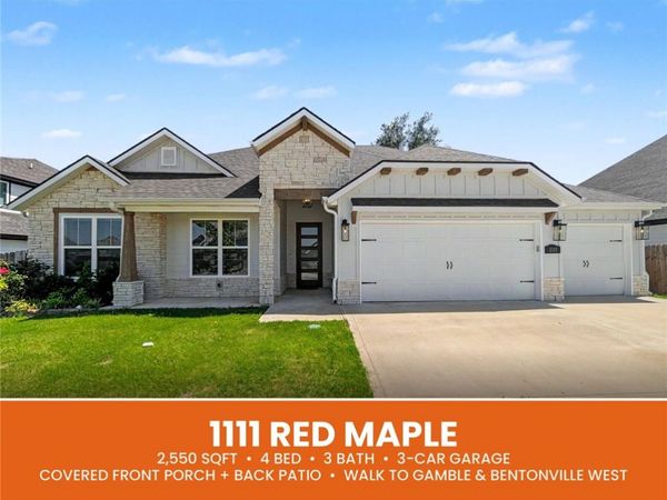1111 Red Maple Street , Centerton, AR 72719