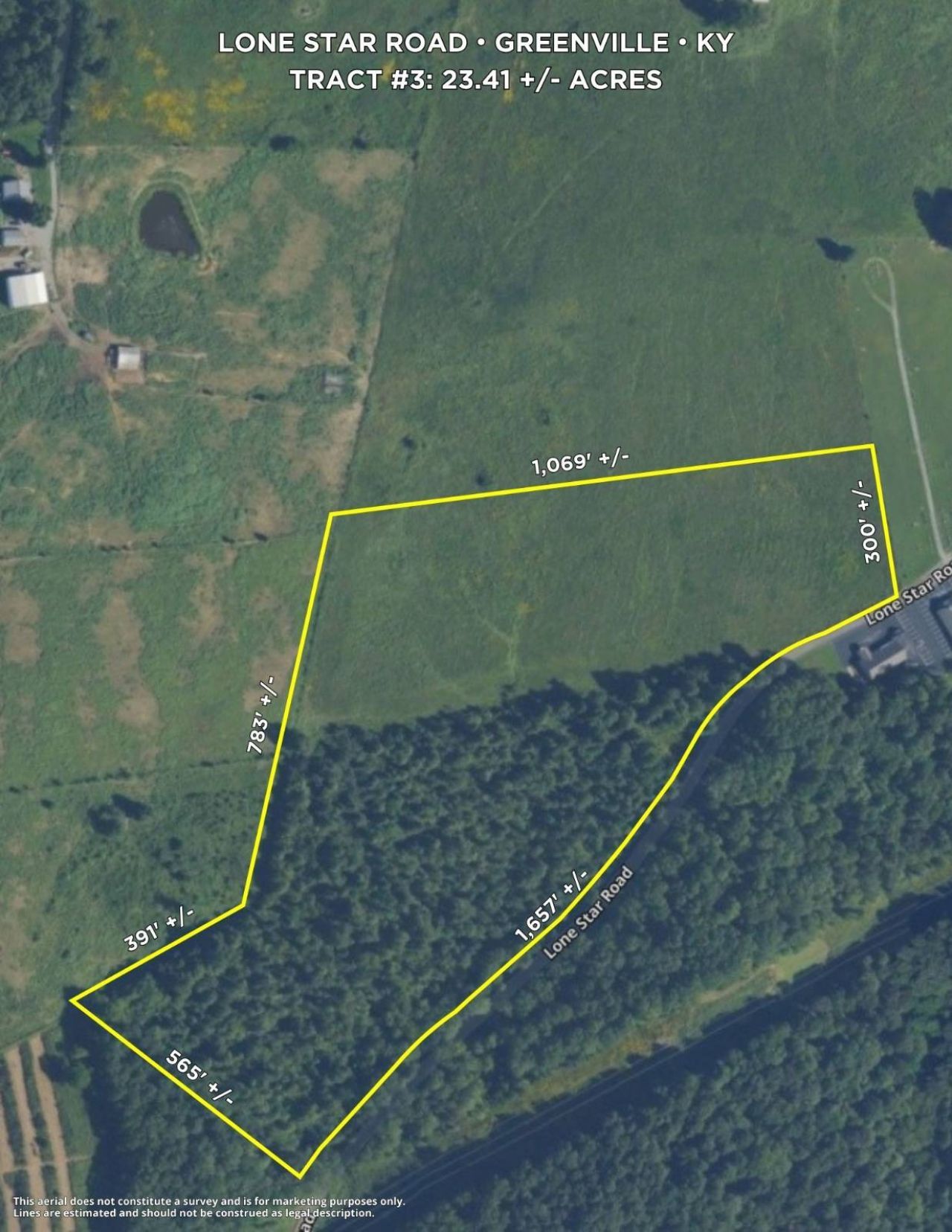 0 Lone Star Road, Tract #3, Unit Tract #3, Greenville, KY 42345 Main Photo
