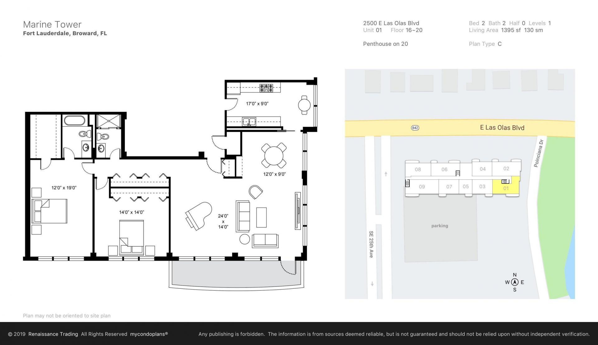 2500 E Las Olas Boulevard, Unit 1901, Fort Lauderdale, FL 33301 Photo