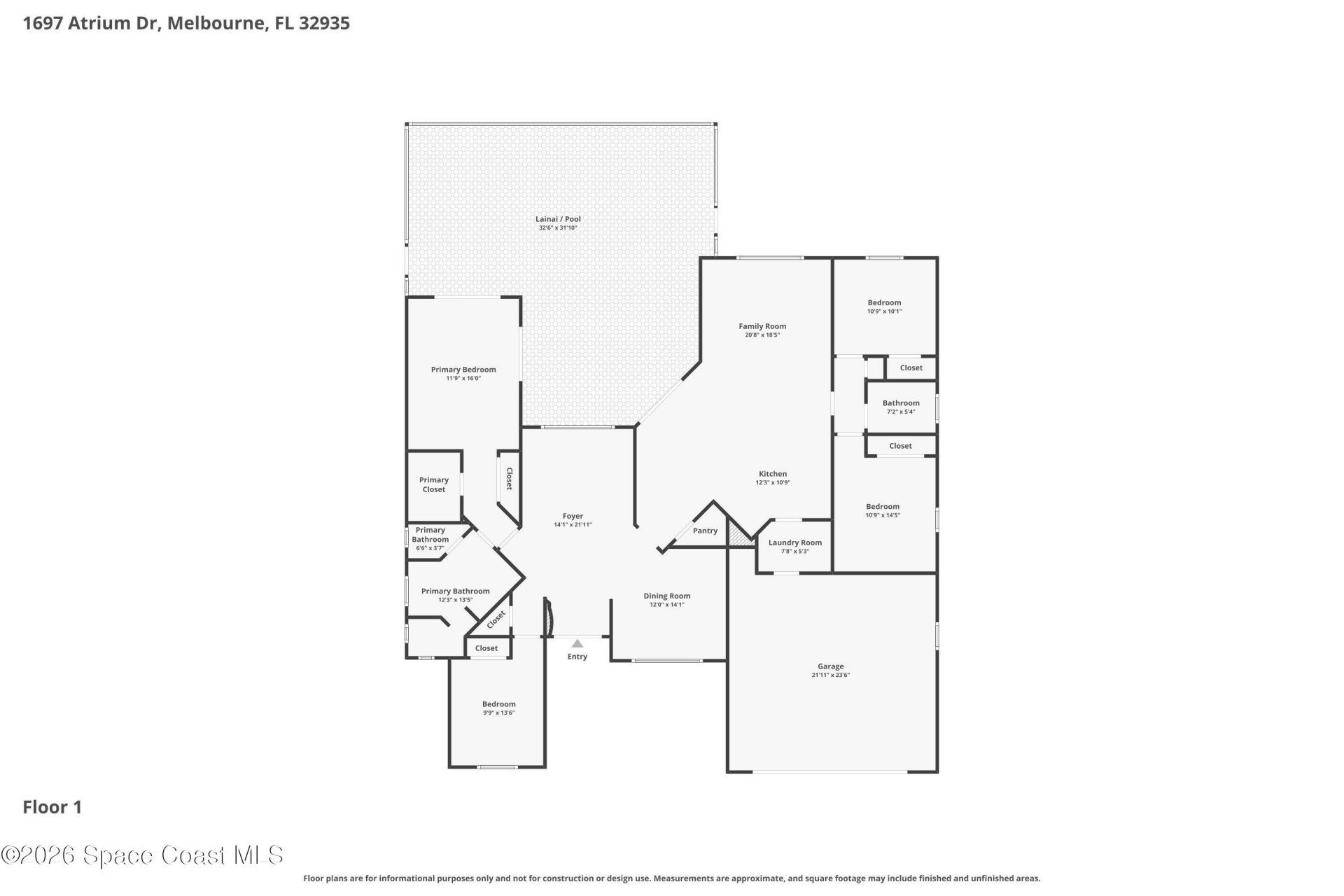 1697 Atrium Drive , Melbourne, FL 32935 Photo