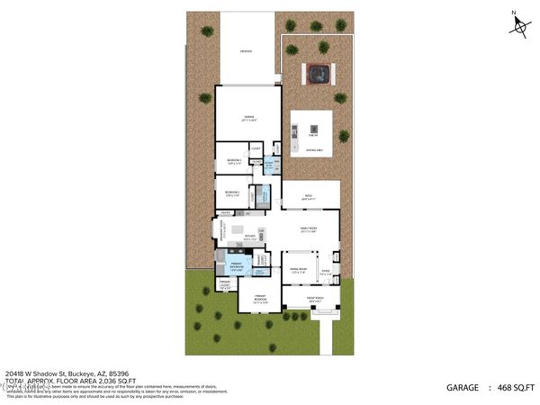 20418 W SHADOW Street, Buckeye, AZ 85396