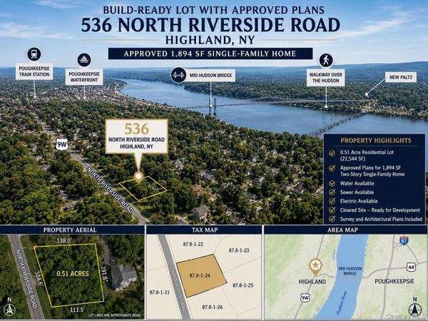 536 N Riverside Road , Highland, NY 12528
