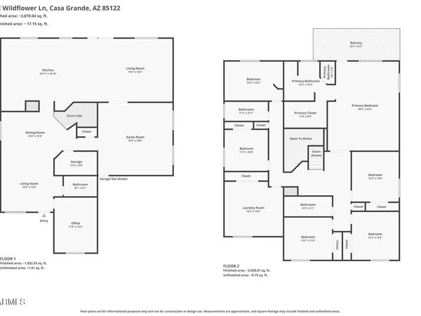1774 E WILDFLOWER Lane, Casa Grande, AZ 85122