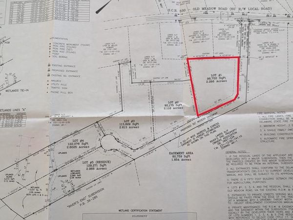 Lot 1 OLD MEADOW ROAD , SEAFORD, DE 19973