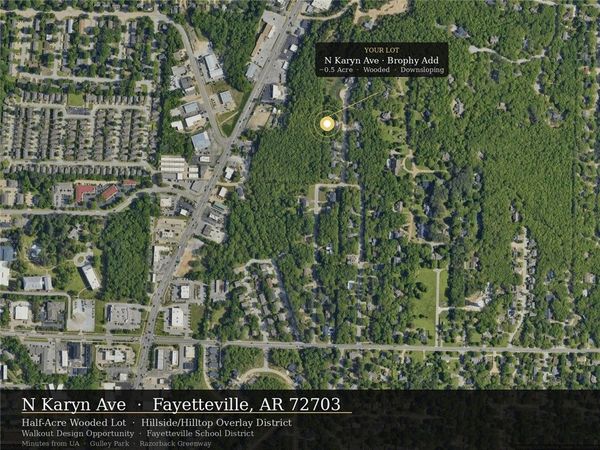 N Karyn Avenue , Fayetteville, AR 72703