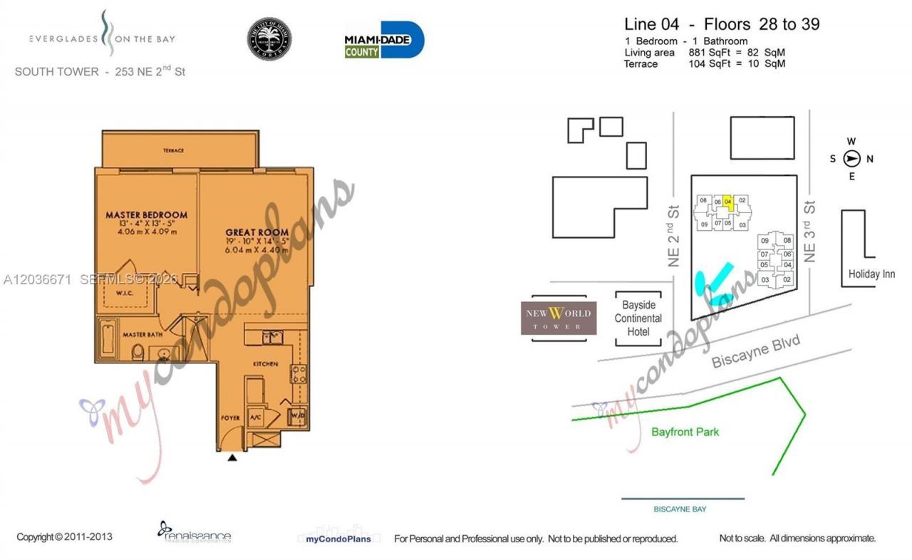 253 NE 2nd St , Unit 3004, Miami, FL 33132 Photo