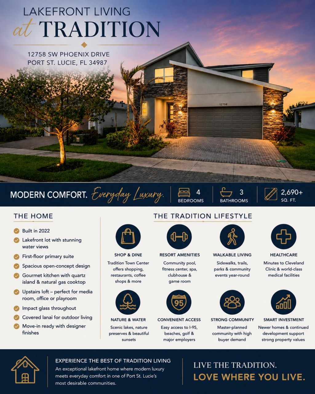12758 SW Phoenix Drive, Port Saint Lucie, FL 34987 Photo