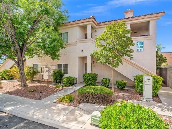 2100 Black Island Street , Unit 101, Las Vegas, NV 89128