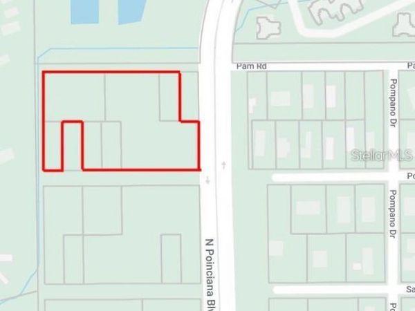 0 N POINCIANA BOULEVARD , KISSIMMEE, FL 34746