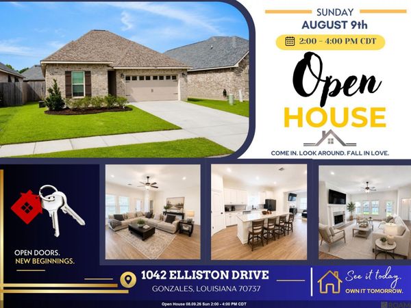 1042 Elliston Dr, Gonzales, LA 70737