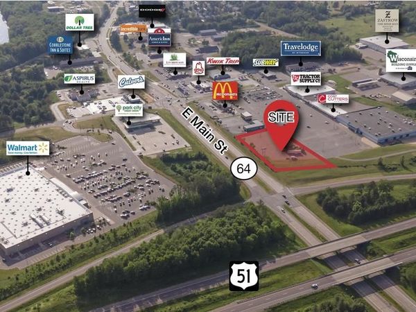 2.016 ac E MAIN STREET, Merrill, WI 54452