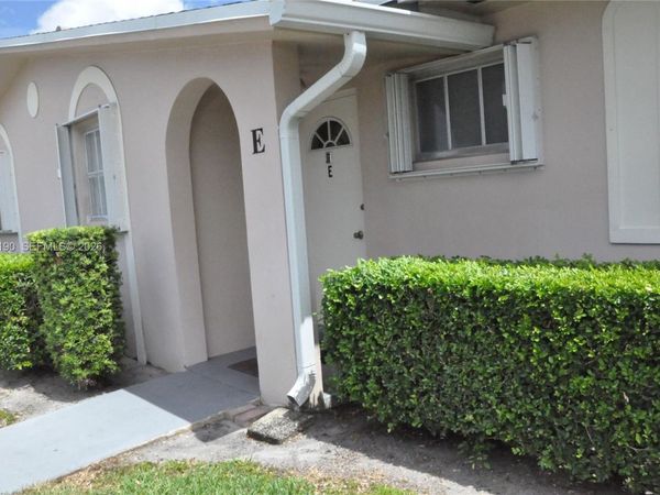 2784 E Dudley Dr E , Unit E, West Palm Beach, FL 33415
