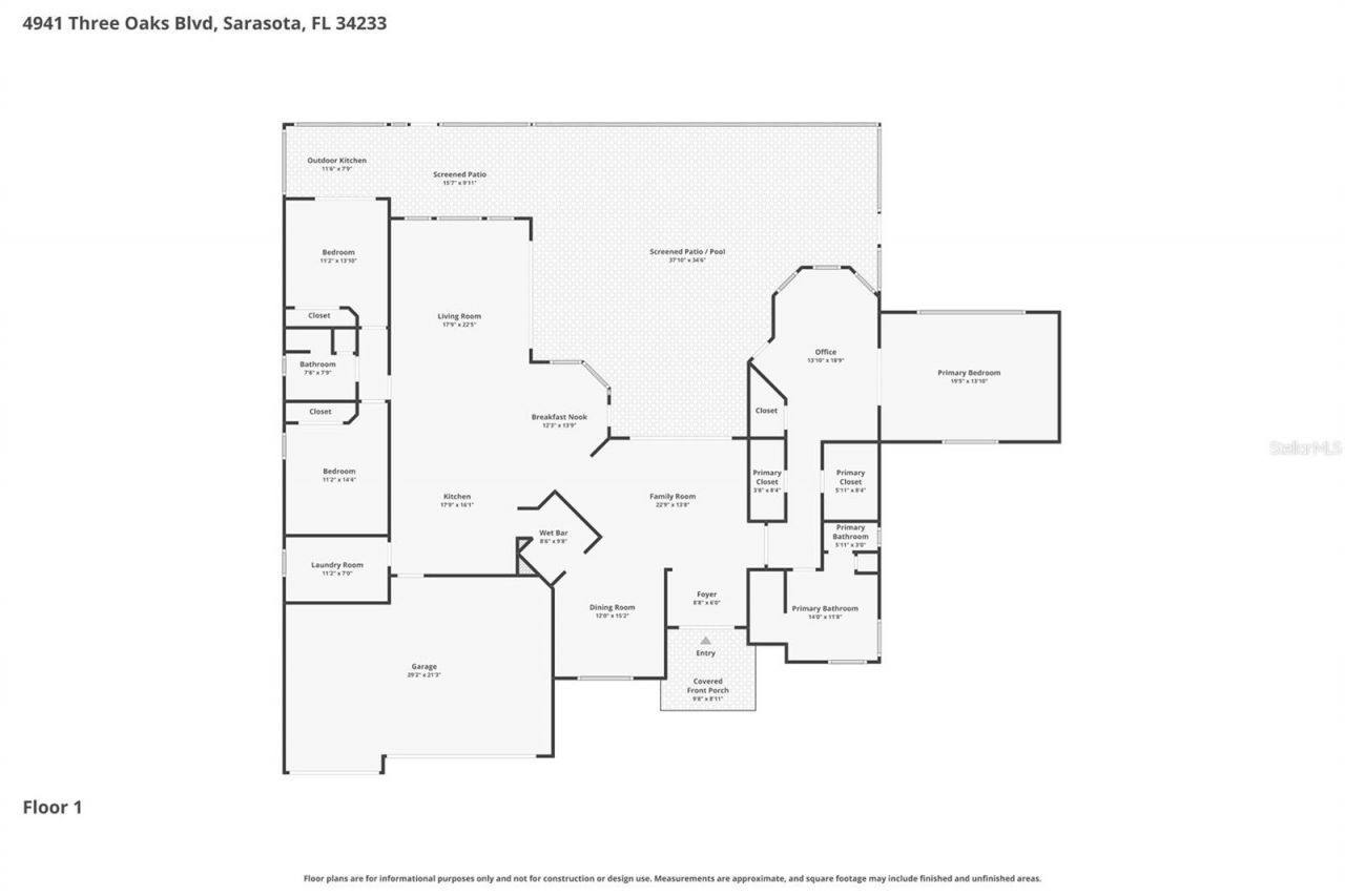 4941 Three Oaks Boulevard , Sarasota, FL 34233 Photo