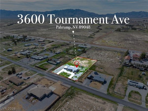 3600 Tournament Avenue , Pahrump, NV 89048