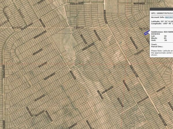 Marble (U26 B45 L30) Road NE, Unit 26, Rio Rancho, NM 87144
