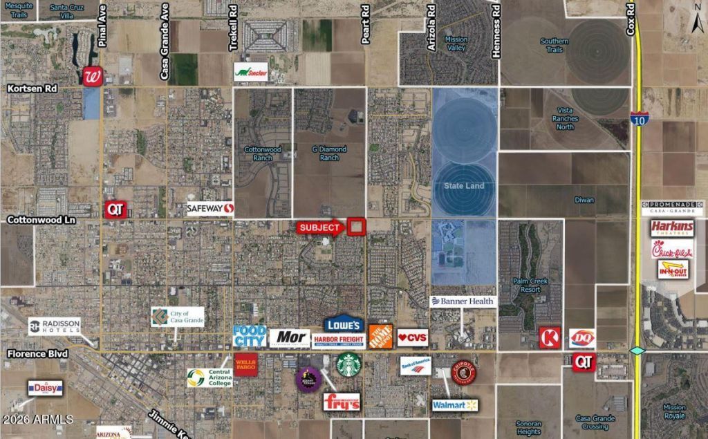 W Cottonwood Lane, Casa Grande, AZ 85194