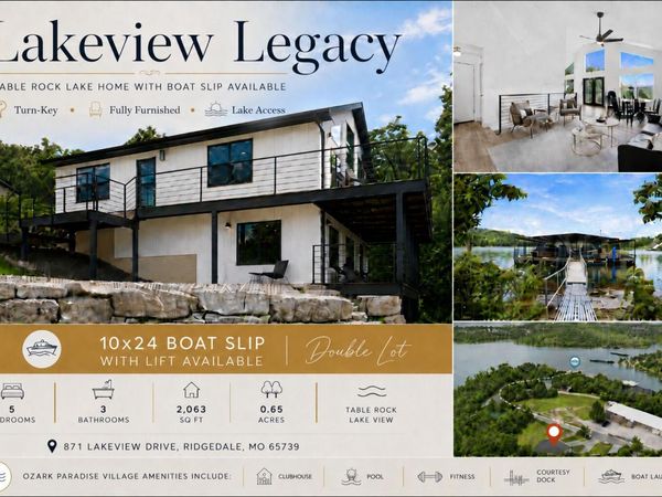 871 Lakeview Drive, Ridgedale, MO 65739