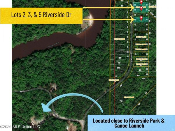 Lot 2,3, 5 Riverside Drive, Biloxi, MS 39532