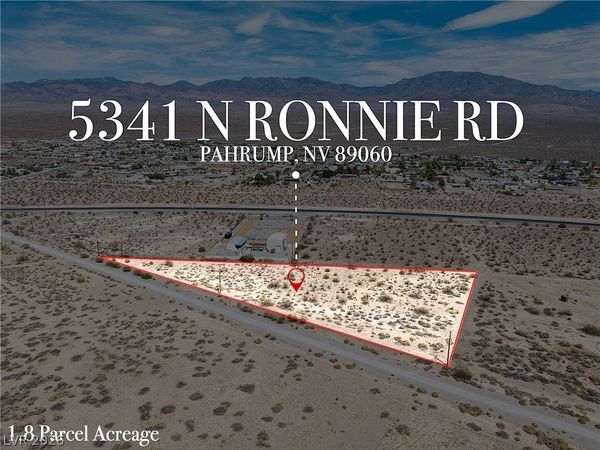 5341 N Ronnie Road , Pahrump, NV 89060