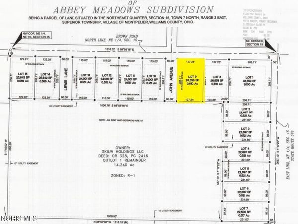 640 W Brown Road , Montpelier, OH 43543