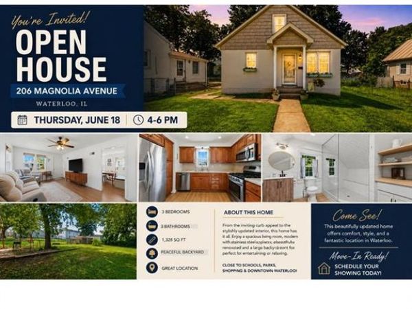 206 Magnolia Avenue, Waterloo, IL 62298
