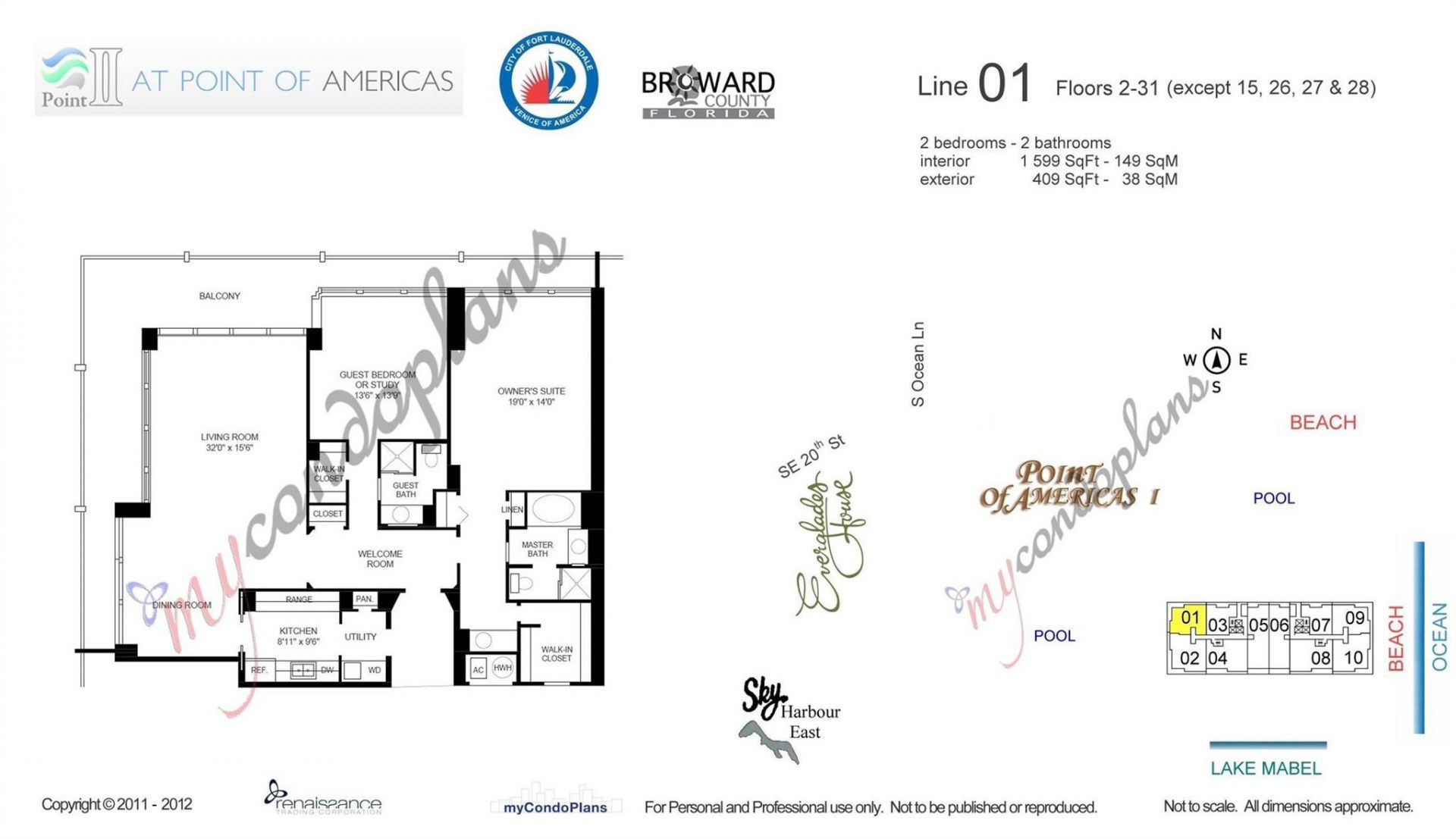 2200 S Ocean Lane, Unit 1001, Fort Lauderdale, FL 33316 Photo