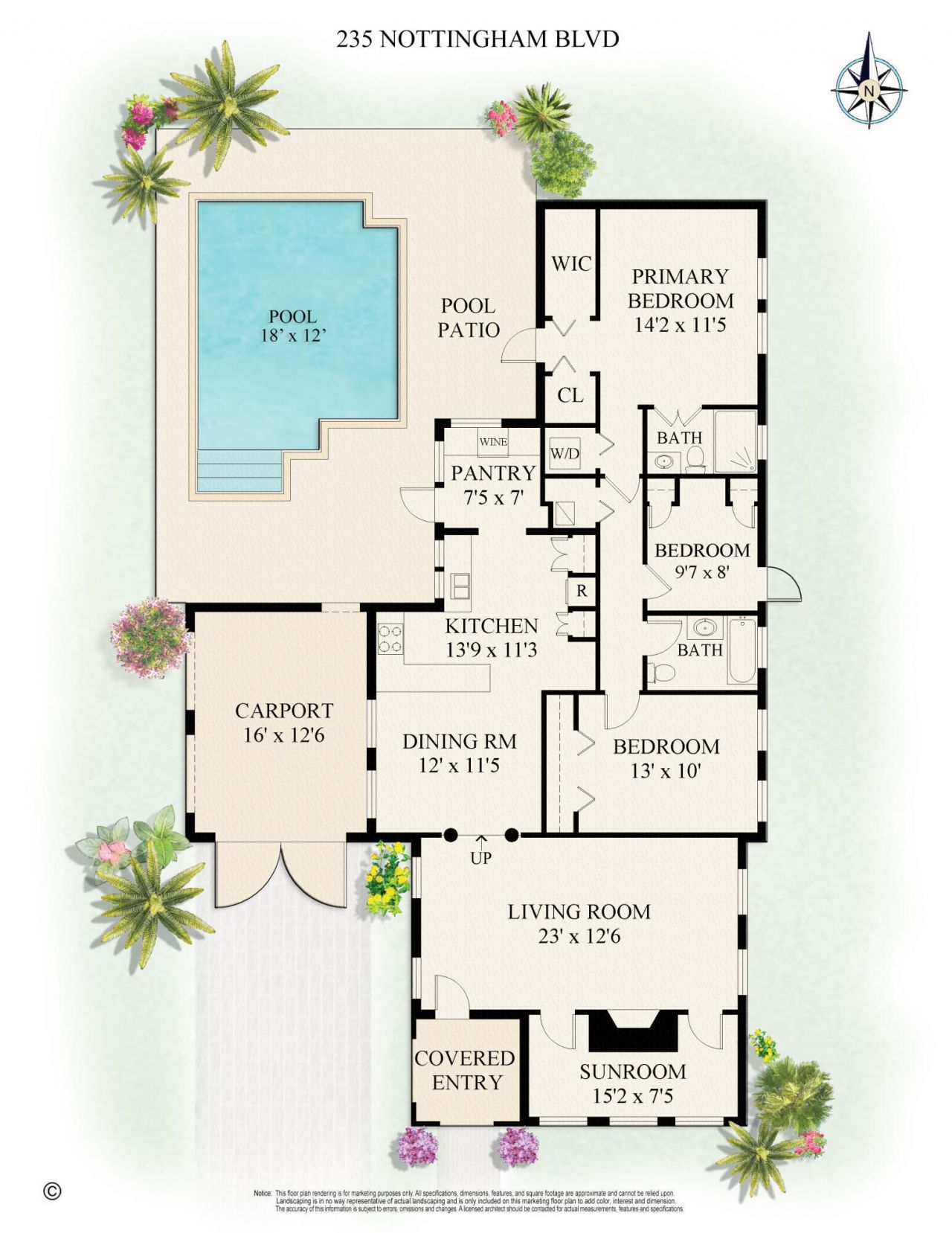 235 Nottingham Boulevard, West Palm Beach, FL 33405 Photo