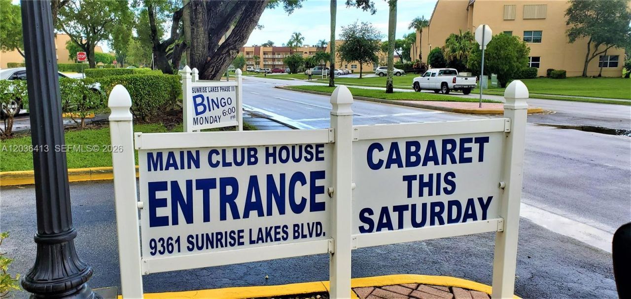 9460 Sunrise Lakes Blvd , Unit 309, Sunrise, FL 33322 Photo