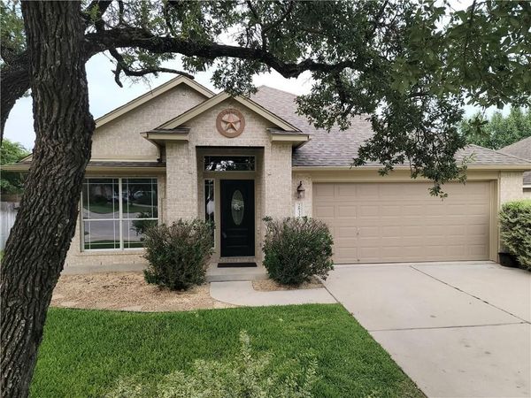 2833 Checker DR , Cedar Park, TX 78613